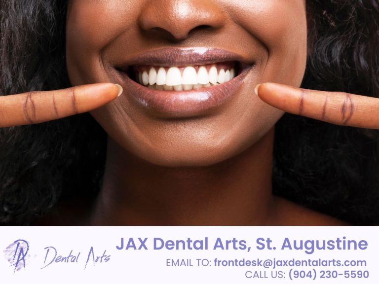 Smiling person showing the smile after the tooth repair